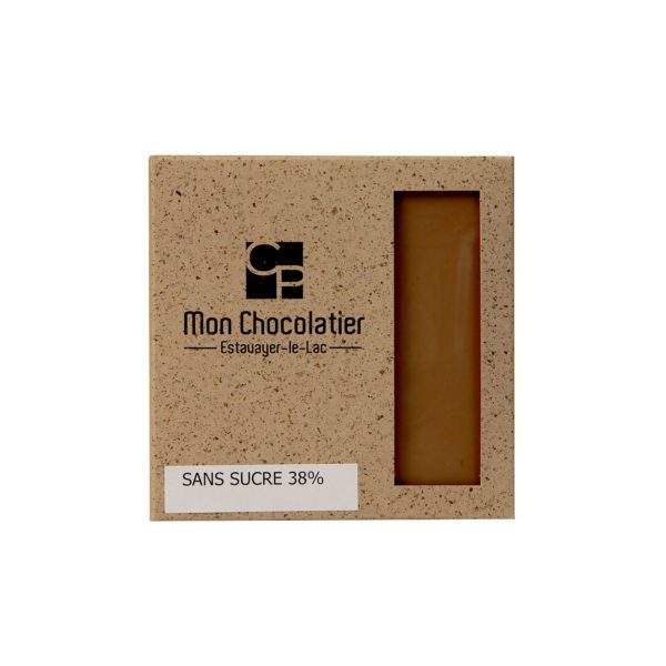 Chocolat sans sucre 38%